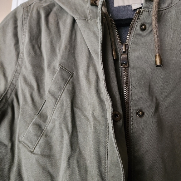 EUC Banana Republic Anorak Jacket in Green, Size S - Picture 9 of 16